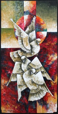 Rashid Ali, 20 x 40 inch, Acrylics on Canvas, Figurative Painting, AC-RA-012